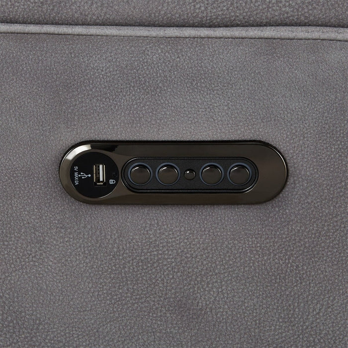 2M ELECTRIC 3P SOFA LS02 PEY GY