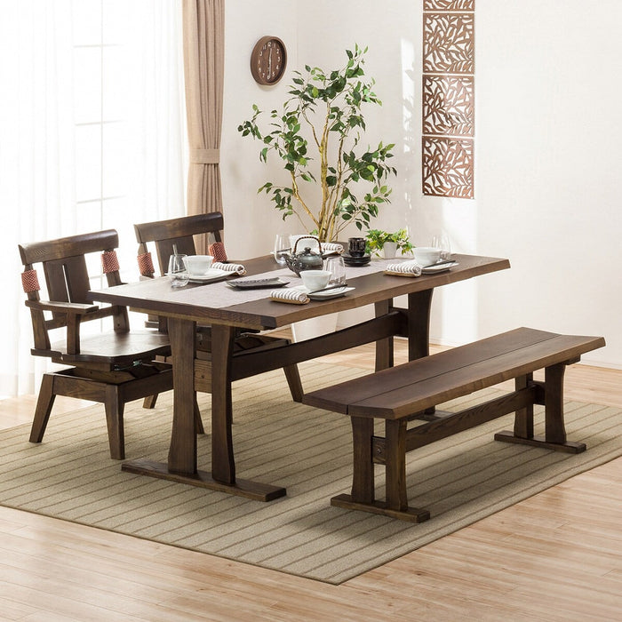 DC YAMATO SWIVEL WOODEN DBR