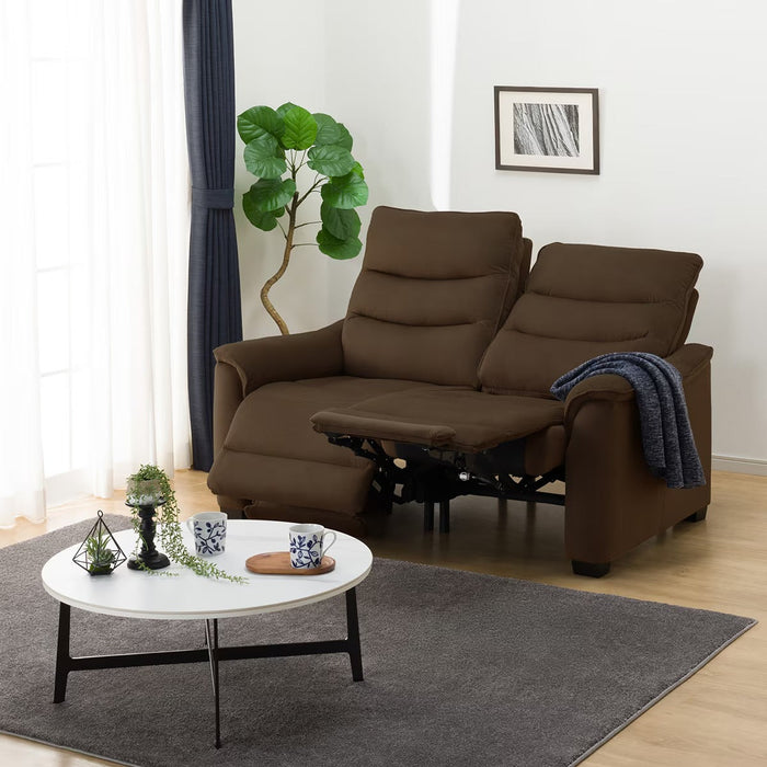 2P ELECTRIC SOFA N-BELIEVA 3 MICROFIBER BR