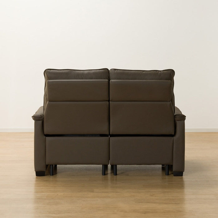 2P ELECTRIC SOFA N-BELIEVA 3 LEATHER BR