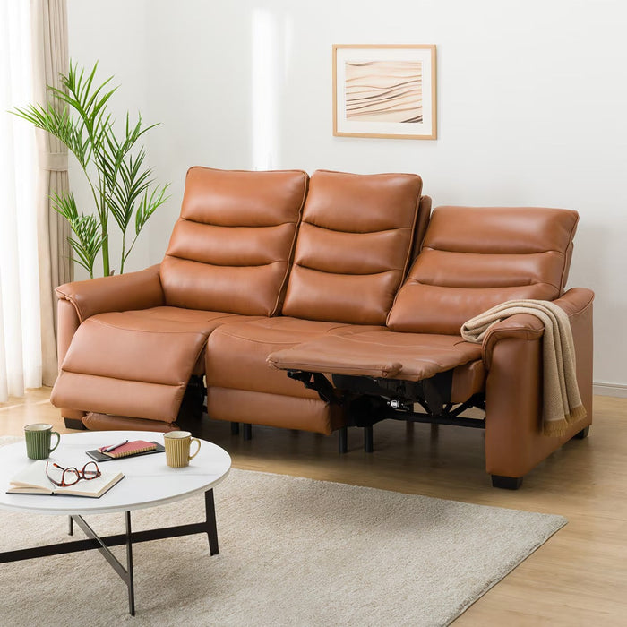 3P ELECTRIC SOFA N-BELIEVA 3 TK-LEATHER BR