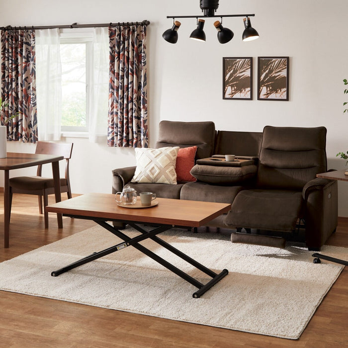 3P ELECTRIC SOFA N-BELIEVA 3 MICROFIBER BR