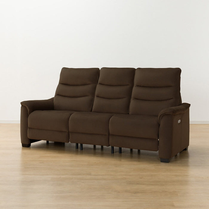 3P ELECTRIC SOFA N-BELIEVA 3 MICROFIBER BR