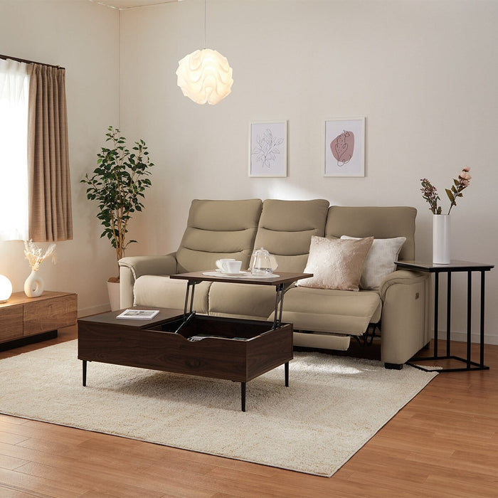 3P ELECTRIC SOFA N-BELIEVA 3 LEATHER MO