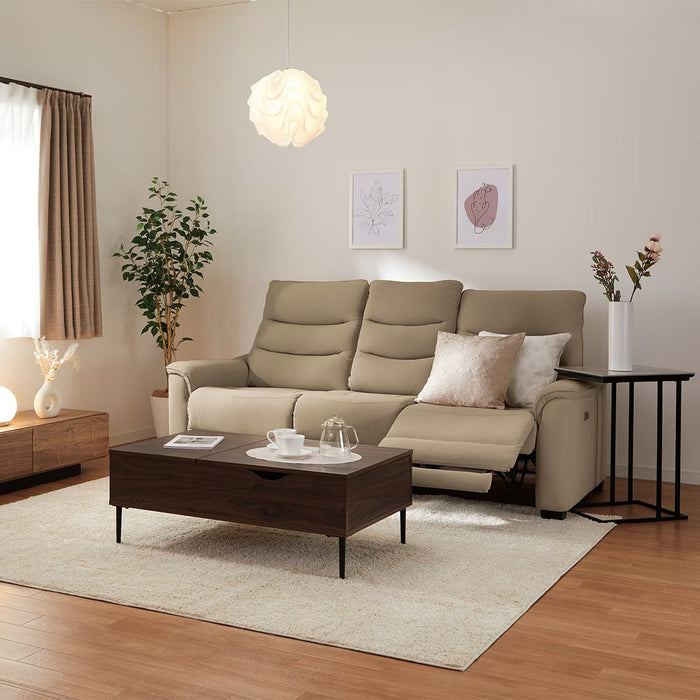 3P ELECTRIC SOFA N-BELIEVA 3 LEATHER MO