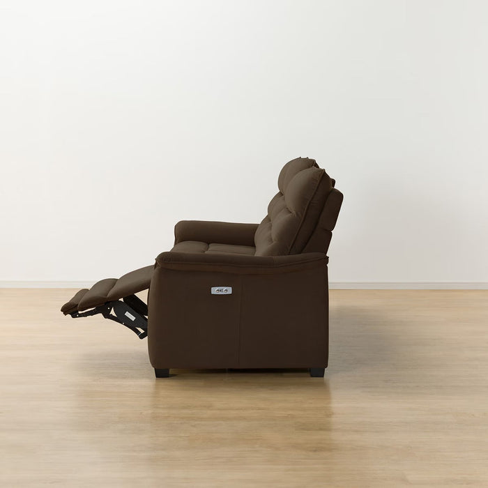 3P ELECTRIC SOFA N-BELIEVA 3 MICROFIBER BR