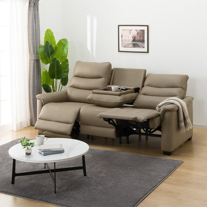 3P ELECTRIC SOFA N-BELIEVA 3 LEATHER MO