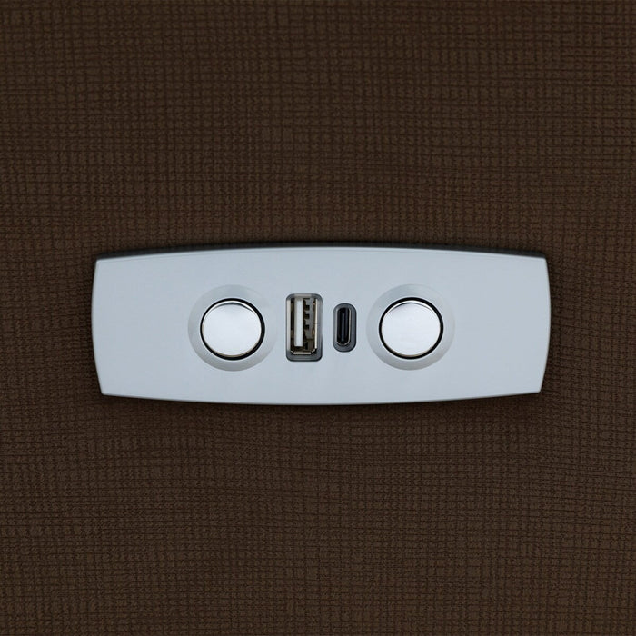 3P ELECTRIC SOFA N-BELIEVA 3 MICROFIBER BR