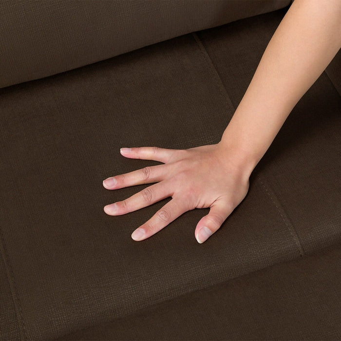 3P ELECTRIC SOFA N-BELIEVA 3 MICROFIBER BR