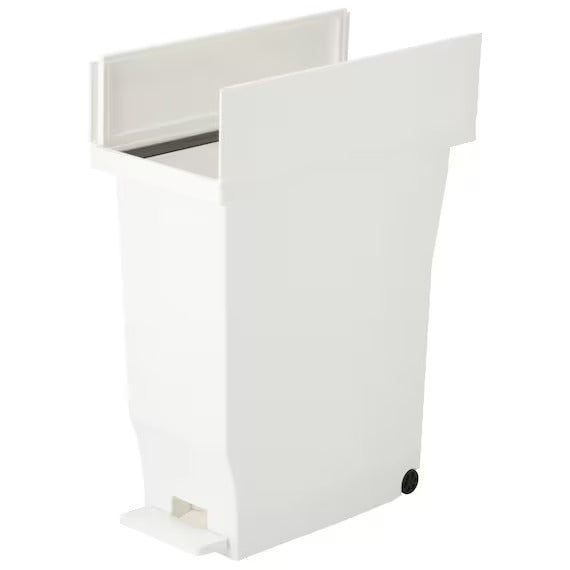 DUAL-OPENING UNDER SHELF PEDAL PAIL 30L WH