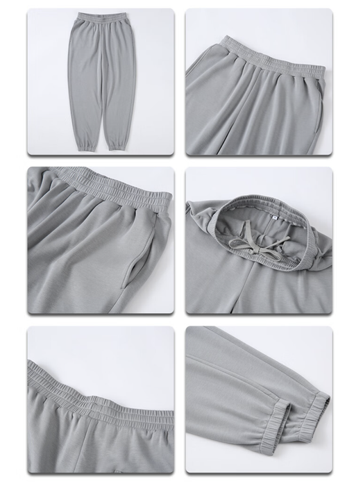 M SOFT SWEATPANTS DGY L