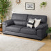 3S-SOFA WALL3-KD LEATHER-C1 GY