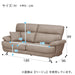 3SEATER SOFA N-POCKET A13 DR-TBL