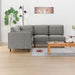 CORNER SOFASET CA10 DR-GY