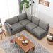 CORNER SOFASET CA10 DR-GY