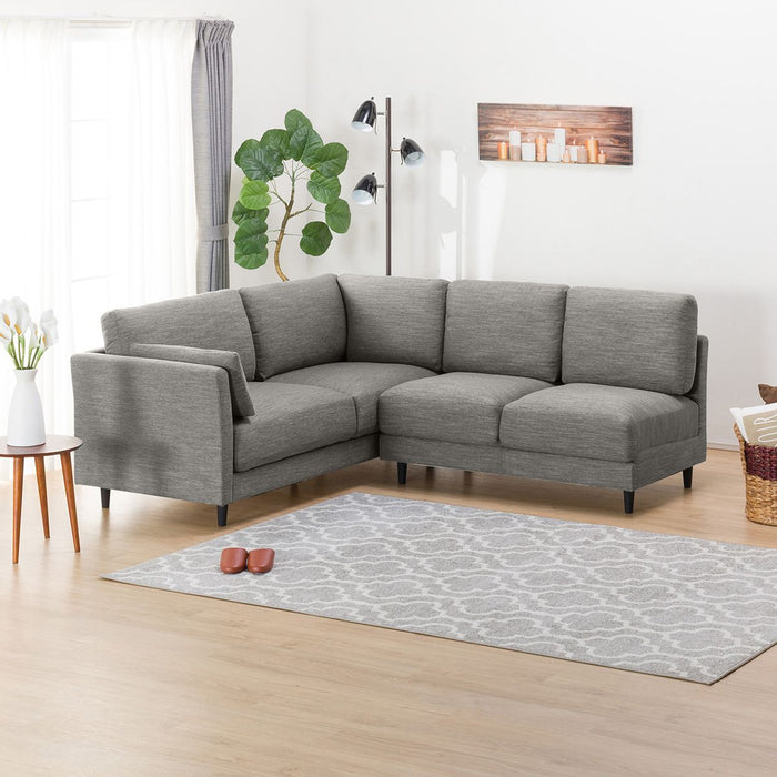 L-STYLE SOFASET CA10 DR-GY