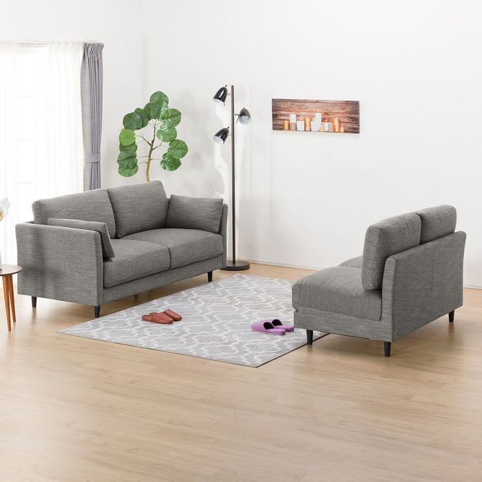 L-STYLE SOFASET CA10 DR-GY