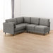 L-STYLE SOFASET CA10 DR-GY