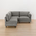 L-STYLE SOFASET CA10 DR-GY