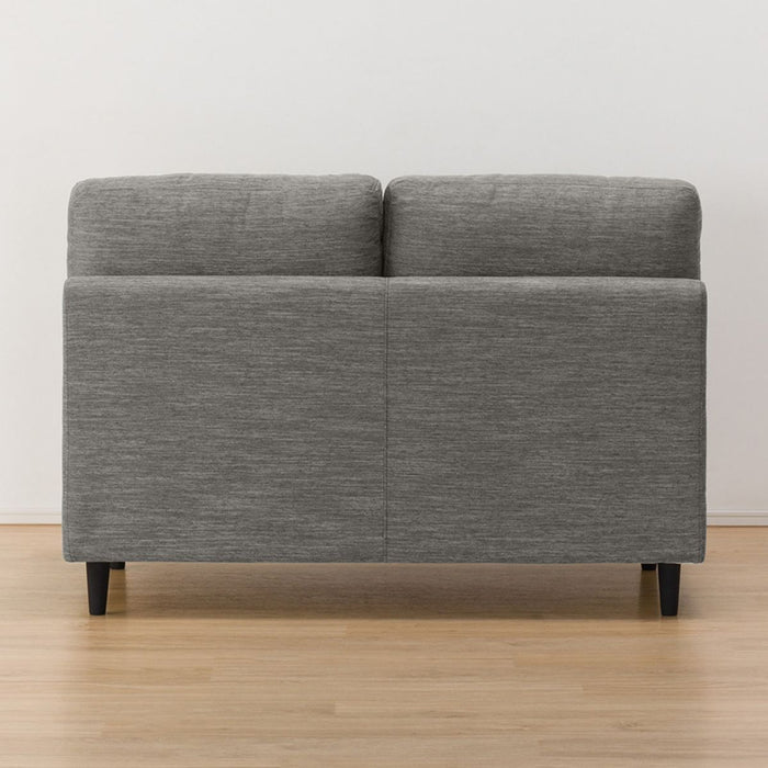 ARMLESS 2SEATER SOFA CA10 DR-GY