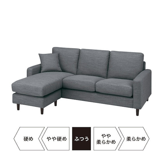COUCH SOFA CA2 N-SHIELD DR-GY