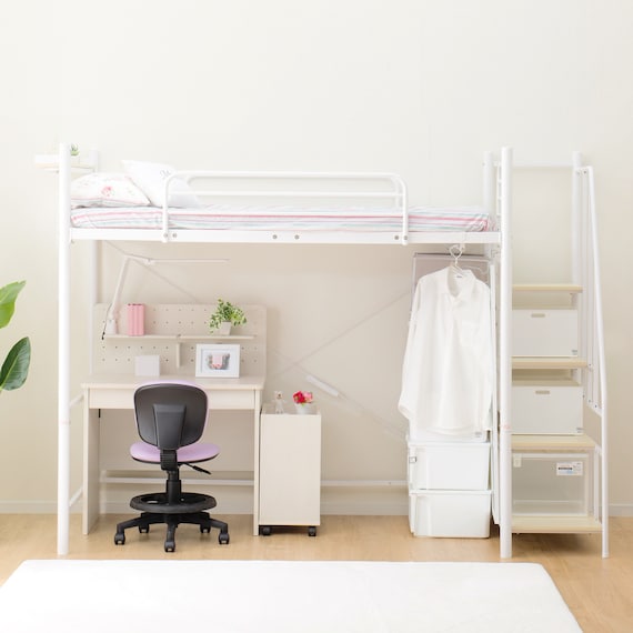 LOFT BED W/STEP LB001WH