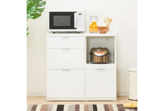 COUNTER ETONA 90CT WH/SI