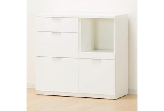 COUNTER ETONA 90CT WH/SI