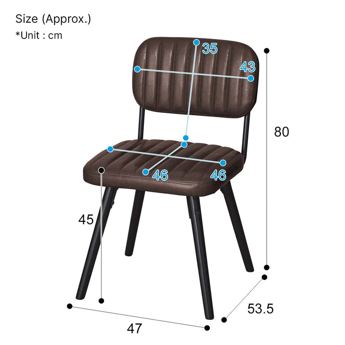 DESK CHAIR N SHIELD GEARIG 3 DBR