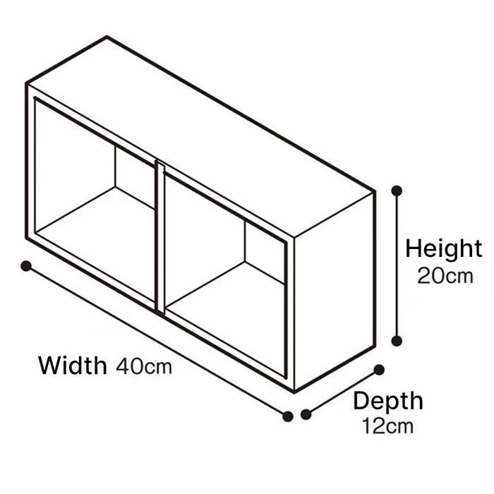 WALL SHELF ARBRE BOX 40 MBR