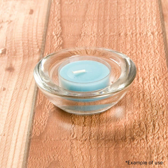 GLASS CANDLE HOLDER COL1