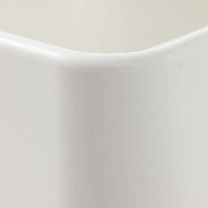 DUST BIN TUBELOR SQUARE MINI WH