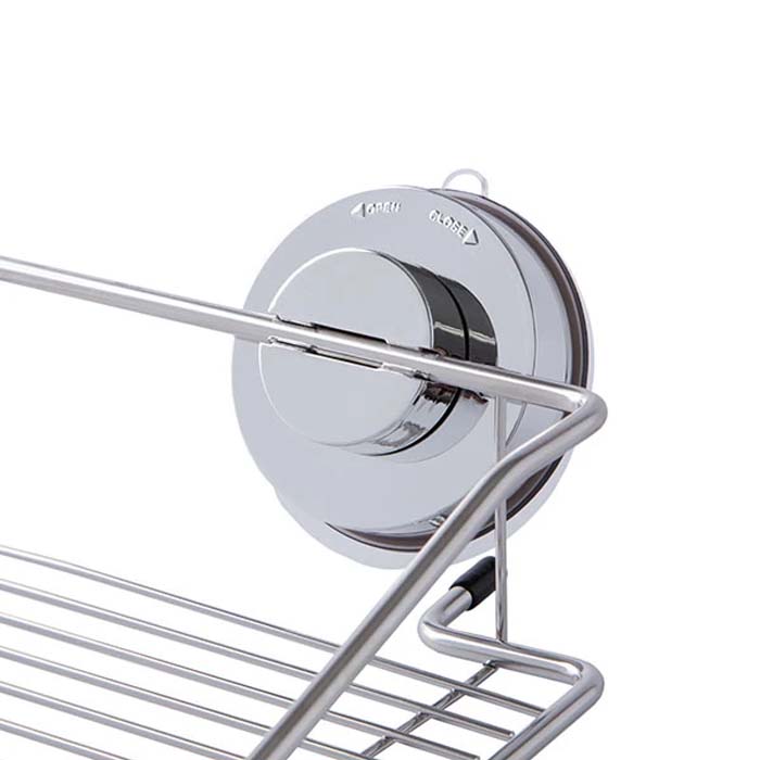 STAINLESS RACK WITH SUCTION CUP CRED W350