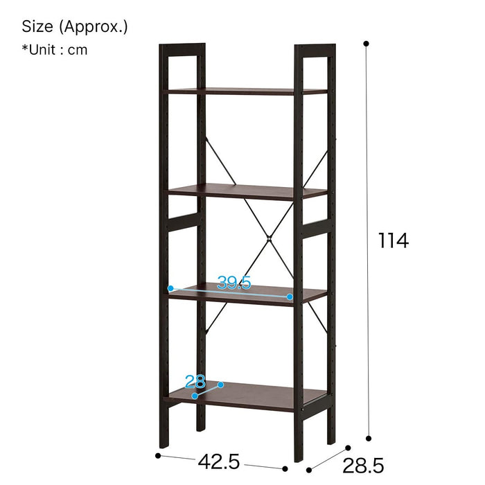 SHELF ADVANCE 3TIER 43CM REGULAR DBR