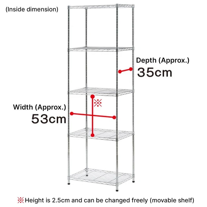 STEEL RACK CUSTOM 6040 4TIER CR