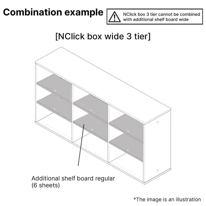 Additional Shelf Nclick Box Reg WW