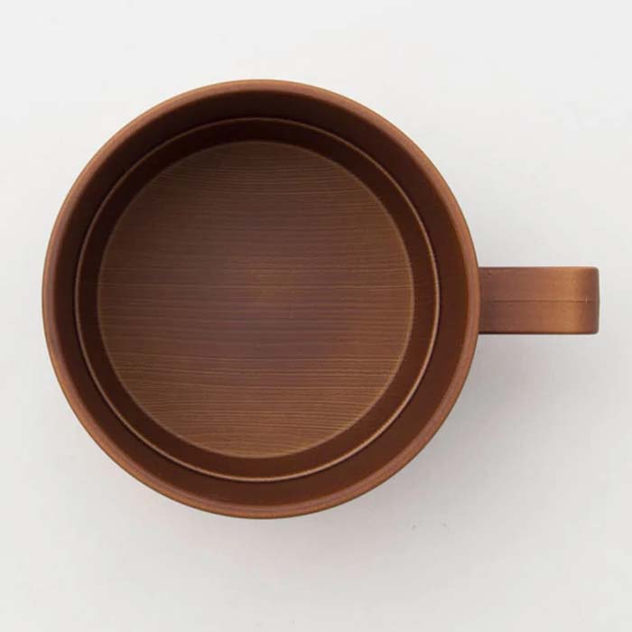 RESIN STACKING MUG WOODY STYLE