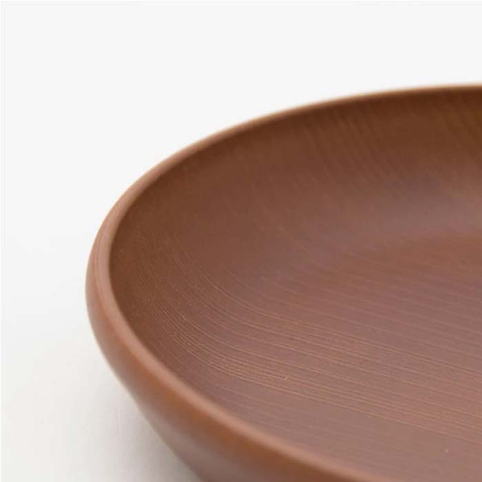 RESIN PLATE DEEP WOODY STYLE 15CM