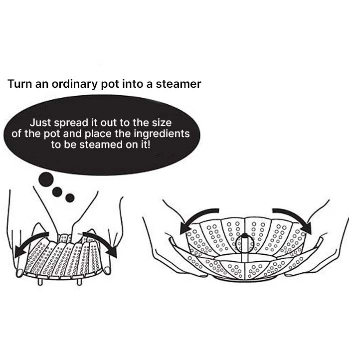 STEAMER TRAY 18-28CM TYCK-1403