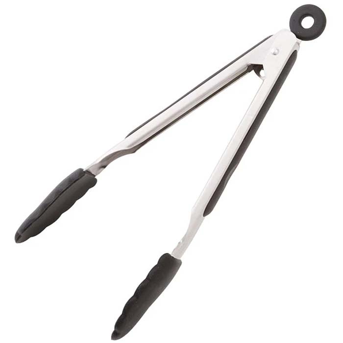 SILICONE TONGS M