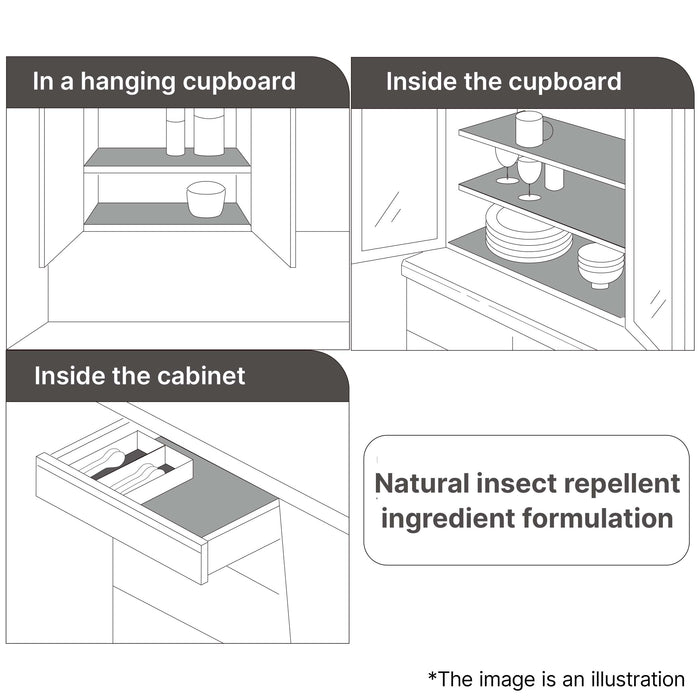 INSECT REPELLENT KITCHEN SHEET 45CM