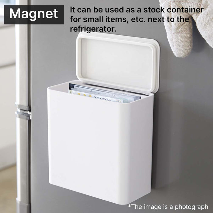 Magnet Sink Door Dustbin Flat WH