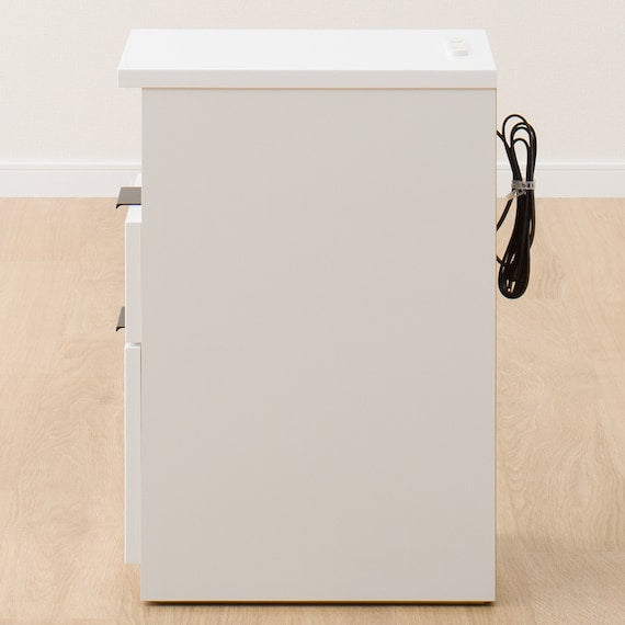 <Dis>SIDE TABLE ETONA 30-2ST WH USB