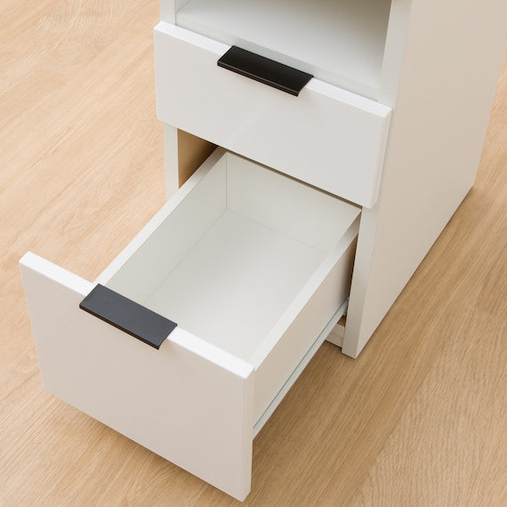 <Dis>SIDE TABLE ETONA 30-2ST WH USB