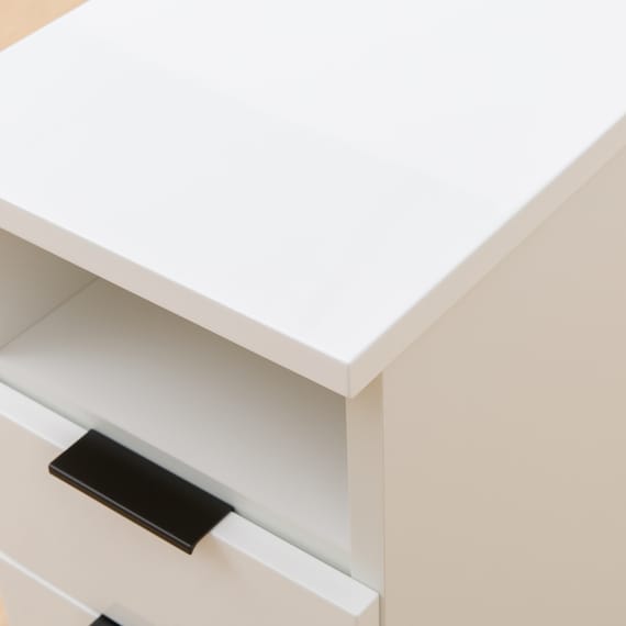 <Dis>SIDE TABLE ETONA 30-2ST WH USB