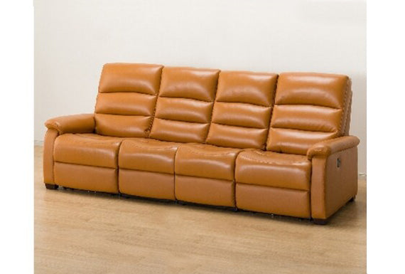 4 seat leather recliner sale