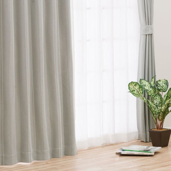 CURTAIN SLOW GY100X178X2