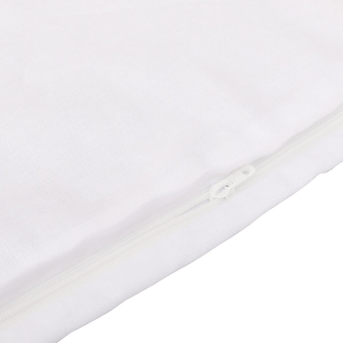 QUILTCOVER NGRIP LINEN WASH WH D