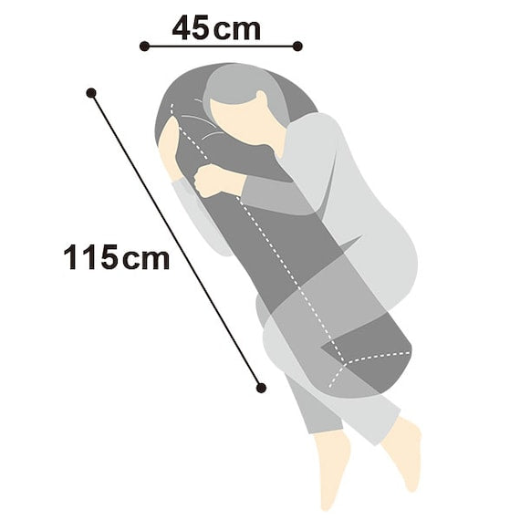 HEAD SUPPORT BODY PILLOW COVER TBL