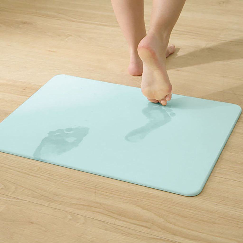 NONSLIP ANTIBACTERIAL DIATOMITE BATH MAT